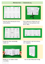 Bastelanleitung Minibuch